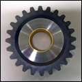 Indian low speed gear assembly with bushing